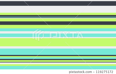 Geometric stripes seamless vector pattern with horizontal lines in varied colours, creating an abstract background. Ideal for textile design, wallpaper, or graphic prints. Geometric stripes seamless vector pattern with horizontal lines in varied colours, creating an abstract background. Ideal for textile design, wallpaper, or graphic prints. 119275172