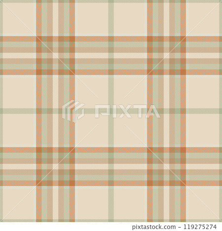 Plaid seamless pattern. Check fabric texture. Vector textile print. Plaid seamless pattern. Check fabric texture. Vector textile print. 119275274