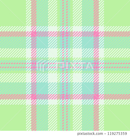 Textile design of textured plaid. Checkered fabric pattern swatch for shirt, dress, suit, wrapping paper print, invitation and gift card. Textile design of textured plaid. Checkered fabric pattern swatch for shirt, dress, suit, wrapping paper print, invitation and gift card. 119275359