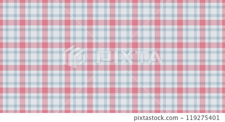 Furniture texture pattern background, birthday card plaid seamless vector. Valentines day textile check fabric tartan in sterling silver and pastel colors. 119275401