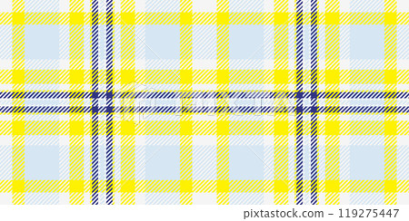 Horizon texture pattern seamless, new york background vector textile. Page fabric check plaid tartan in white and light colors. 119275447
