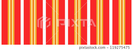 Sexual textile fabric vertical, mixed lines pattern vector. Image texture seamless background stripe in amber and red colors. Sexual textile fabric vertical, mixed lines pattern vector. Image texture seamless background stripe in amber and red colors. 119275475