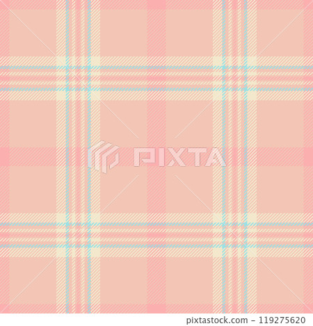 Textile design of textured plaid. Checkered fabric pattern swatch for shirt, dress, suit, wrapping paper print, invitation and gift card. Textile design of textured plaid. Checkered fabric pattern swatch for shirt, dress, suit, wrapping paper print, invitation and gift card. 119275620