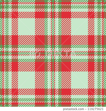 Textile design of textured plaid. Checkered fabric pattern swatch for shirt, dress, suit, wrapping paper print, invitation and gift card. 119275621