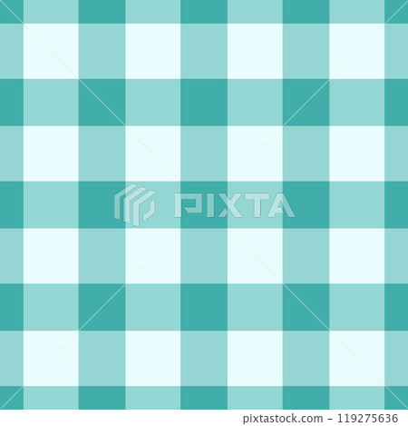 Content vector seamless textile, picture pattern background check. Cover fabric tartan plaid texture in teal and soft teal colors. Content vector seamless textile, picture pattern background check. Cover fabric tartan plaid texture in teal and soft teal colors. 119275636