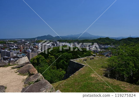 The view from Yonago Castle 119275824