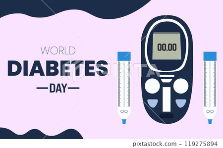 World Diabetes Day. Diabetes celebrated every year on November 14 119275894