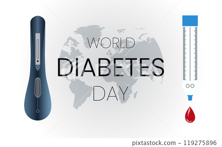 World Diabetes Day. Diabetes celebrated every year on November 14 119275896