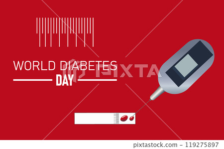 World Diabetes Day. Diabetes celebrated every year on November 14 119275897