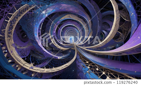 Interstellar Passage: An Odyssey Through Time and the Multiverse's Infinite Realms 119276240