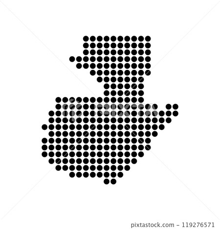 Guatemala Map Icon Guatemala Map Icon 119276571