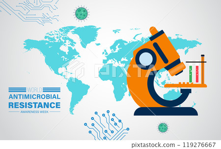 world antimicrobial awareness week. antimicrobial awareness creative 119276667