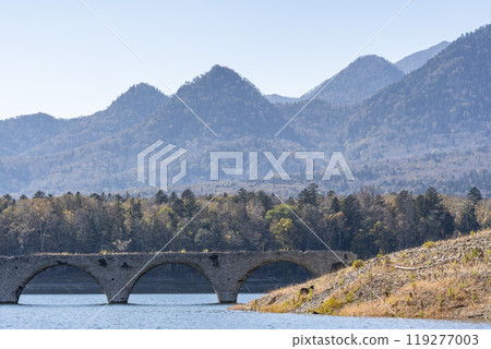 北海道上士幌町,秋日晴朗的舊國鐵志幌線 Taushubetsu 河大橋 北海道上士幌町,秋日晴朗的舊國鐵志幌線 Taushubetsu 河大橋 119277003