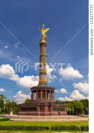 Victory Column in Berlin on a sunny day, Germany Victory Column in Berlin on a sunny day, Germany 119277157