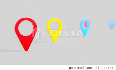 The Check point  for travel or applications concept 3d rendering. 119278575