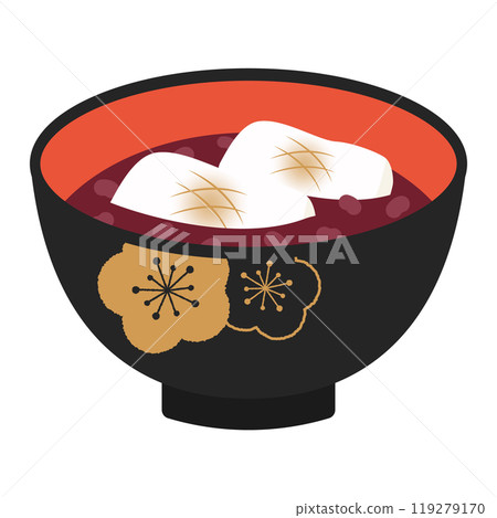 美味的 Shiruko 的插圖 119279170