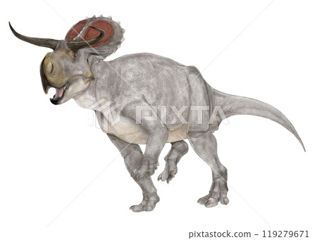 Nurseceratops: A ceratopsian with horns like those of a wild bull 119279671