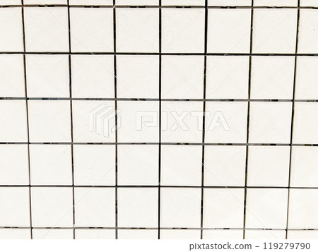 Veranda white tile background 119279790