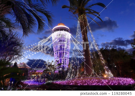 [Kanagawa Prefecture] Enoshima Sea Candle Illumination (Jewel of Shonan) 119280045