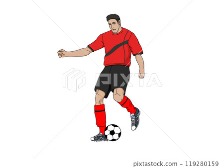 soccer player soccer player 119280159