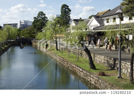 Scenery of Kurashiki Bikan Historical Quarter, Okayama Prefecture Scenery of Kurashiki Bikan Historical Quarter, Okayama Prefecture 119280210