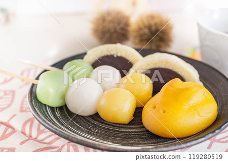 賞月日式點心拼盤 119280519