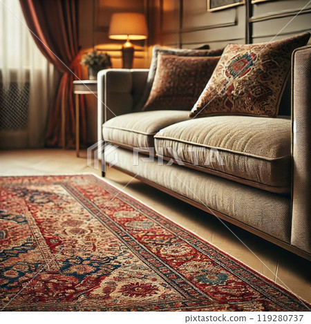 Sofa in a hotel room 119280737