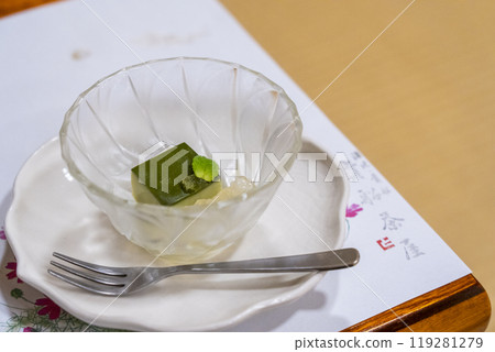 貴船茶屋 甜點 抹茶布丁 貴船茶屋 甜點 抹茶布丁 119281279