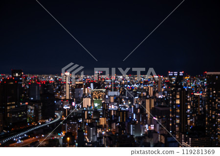 大阪梅田夜景精美模糊風景照片素材 大阪梅田夜景精美模糊風景照片素材 119281369