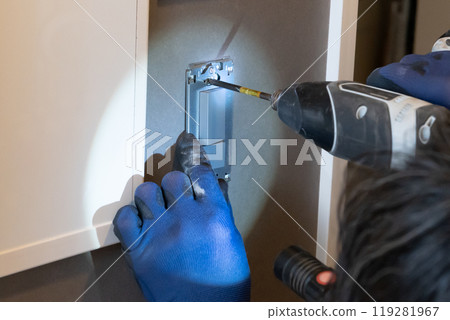 Residential Electrical Work Switch Plate Replacement Residential Electrical Work Switch Plate Replacement 119281967
