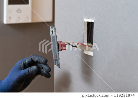 Residential Electrical Work Switch Plate Replacement 119281974