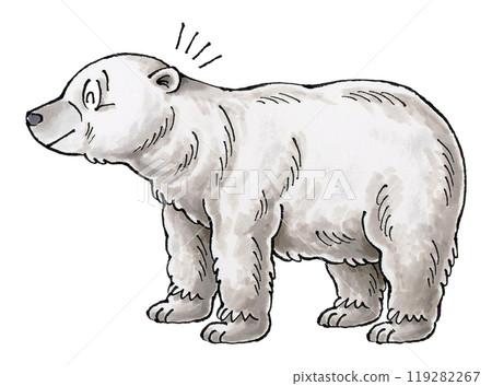 Happy polar bear Happy polar bear 119282267