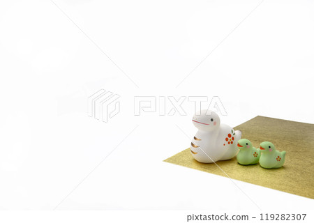 Snake Year of the Snake New Year's card Large size Trimming OK Poster Snake Year of the Snake New Year's card Large size Trimming OK Poster 119282307