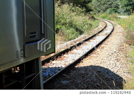 Local line, after the train has passed Local line, after the train has passed 119282948