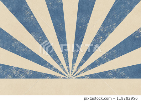 Vintage style blue sunburst Vintage style blue sunburst 119282956