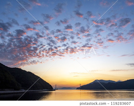 清晨的秋田橋 清晨的秋田橋 119283607