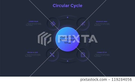 Modern Infographic Vector Illustration Modern Infographic Vector Illustration 119284056