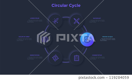 Modern Infographic Vector Illustration Modern Infographic Vector Illustration 119284059
