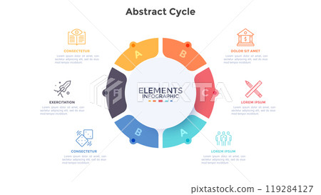 Modern Infographic Vector Illustration Modern Infographic Vector Illustration 119284127