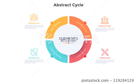 Modern Infographic Vector Illustration 119284129