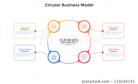 Modern Infographic Vector Illustration 119284141