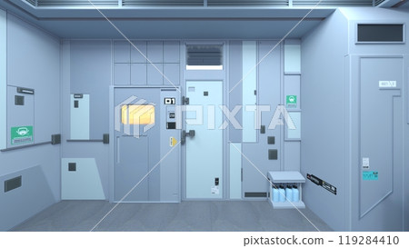 Hospital room in the spacecraft Hospital room in the spacecraft 119284410