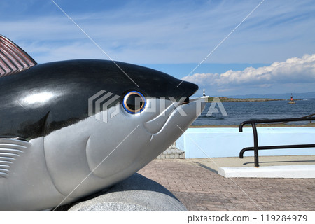 青森縣下北半島大崎大鮪魚紀念碑 青森縣下北半島大崎大鮪魚紀念碑 119284979