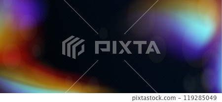 Black background with abstract iridescent gradient Black background with abstract iridescent gradient 119285049