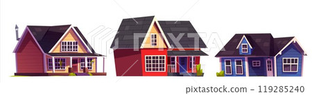 Suburban and countryside house Suburban and countryside house 119285240