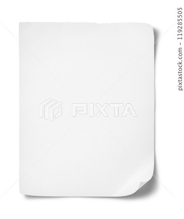 Texture of torn pieces of notepad paper Texture of torn pieces of notepad paper 119285505
