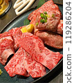 Assorted grilled meat assorted 119286204