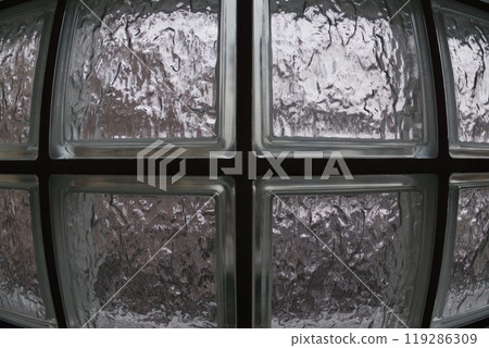 Square block glass for light, curved with fisheye lens 1 Square block glass for light, curved with fisheye lens 1 119286309