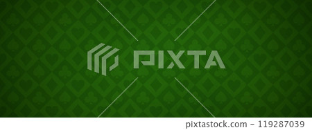 Green casino poker table texture game background Green casino poker table texture game background 119287039