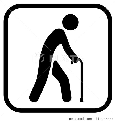 老人圖標 119287878